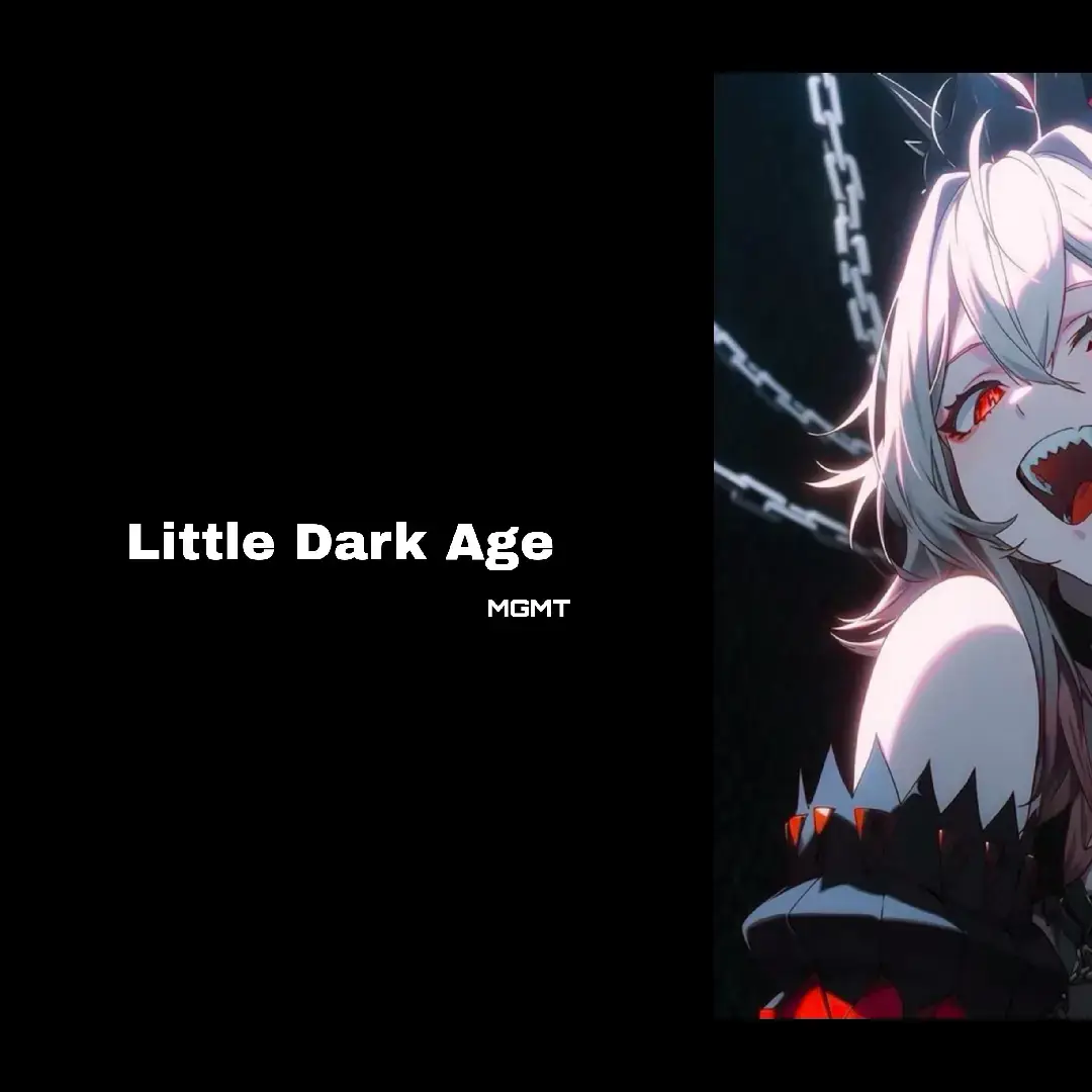 𝙈𝙂𝙈𝙏 - 𝙇𝙞𝙩𝙩𝙡𝙚 𝘿𝙖𝙧𝙠 𝘼𝙜𝙚 (𝙎𝙥𝙚𝙚𝙙𝙐𝙥) #liriklagu #littledarkage #mgmt 