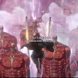 Akuma No ko - Attack on Titan .  #lyrics #AttackOnTitan #liriklagu #shingekinokyojin 