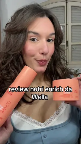 review invigo nutri enrich da wella #belezafeminina #fy #produtosdebeleza #dicasdebeleza #haircare #cabelo #cabelosaudavel #wella #dicasdebeleza #review 