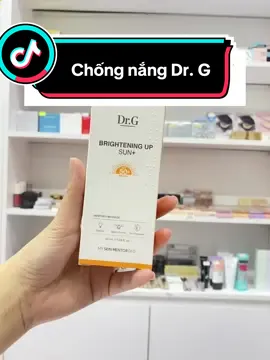 Kem chống nắng Dr.G #nangtone #cangbong #chongnang #duongda #mypham #trangtay 