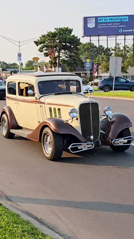1933 Chevrolet Series CA Eagle Master Drive By Engine Sound Woodward Dream Cruise 2024