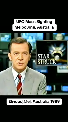 In 1989 there was a mass UFO sighting over Elwood in Victoria, Australia. It was investigated by Australian police and the RAAF (Australian Airforce). At one point it supposedly landed and left a burnt patch of land. The strange object was also witnessed throughout other towns in the state. #ufos #oz #ufosighting #ufocommunity #melbourne #australia 