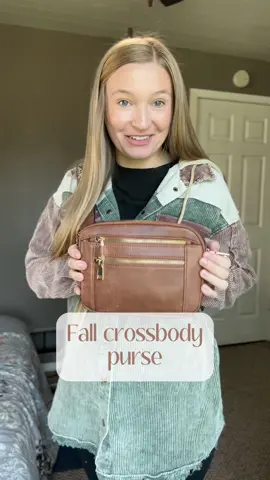 A fall outfit isn’t complete without a fall purse🍂🤎 #crossbodybag #fallpurse #fallessentials #fallvibes #fallfashion #fallcrossbodybag #womenspurse 