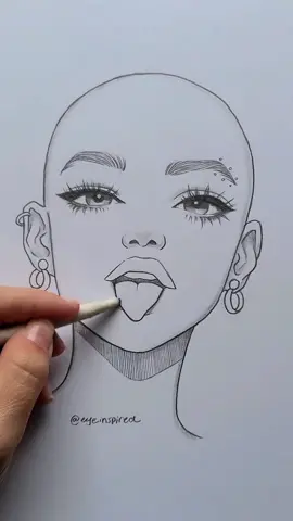 How to draw a mouth 👅 #art #artwork #draw #drawing #sketch #illustration #anime #cartoon 