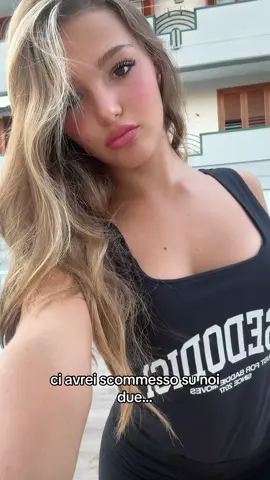 ci avrei scommesso su noi due…