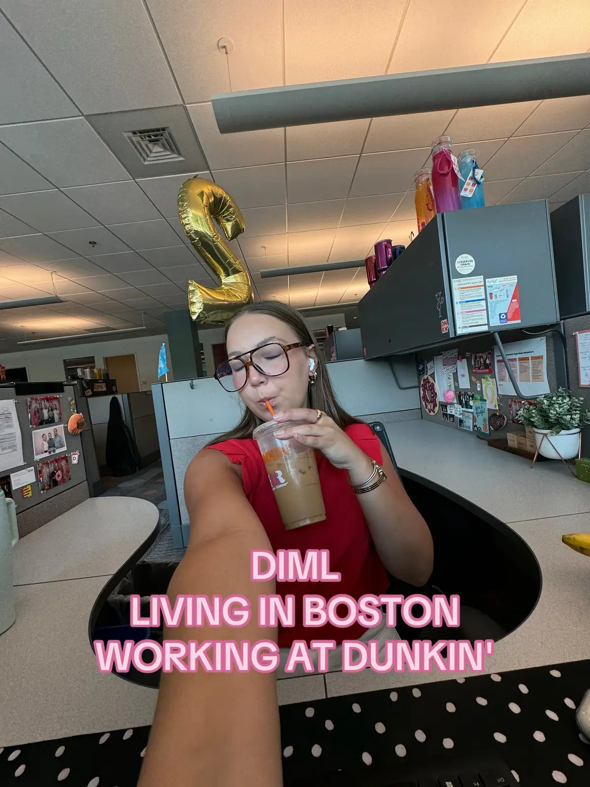 Office Wednesdays @Dunkin' #dunkin #work #fyp #coffee #office