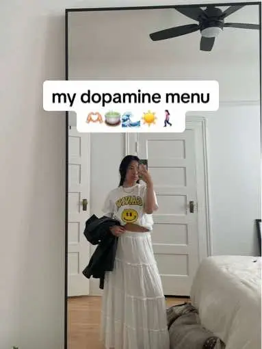 all of my favorite things!!☀️🍵🌊🚶🏻‍♀️🫶🏼 #dopamineboost #dopaminemenu 