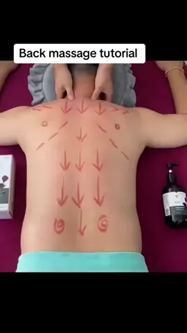 Back massage tutorial. #massage #massageathome #massagetherapy #back#backmassage #backmassagetutorial#backwork#backworkout#backcare#bodymassage#health#healing#relax#massagetutorial#fyp#foryou 