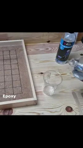 Òcean Chess of Oak and Epoxy with LED and Floating Effect 🔥 #epoxy  #epoxyresin  #chess  #woodseason 