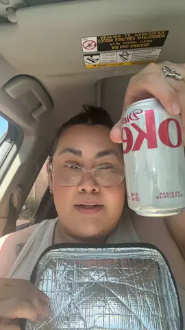 No fruit today pay day is near, not very #demure of me ☹️ #lunchtime #lunchbreak #30minutelunch #whatsforlunch @Diet Coke @BAGGU 
