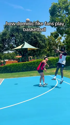 dominic fike caught balling up civilians 😱🤯🏀 #musician #basketball 