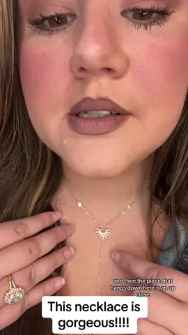 Love!! @Foxgirl #goldjewelry #necklace #dainty #sun #pendent #outfit #fyp 