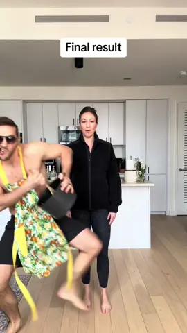 He really went for it 😂 #micahandsarah 