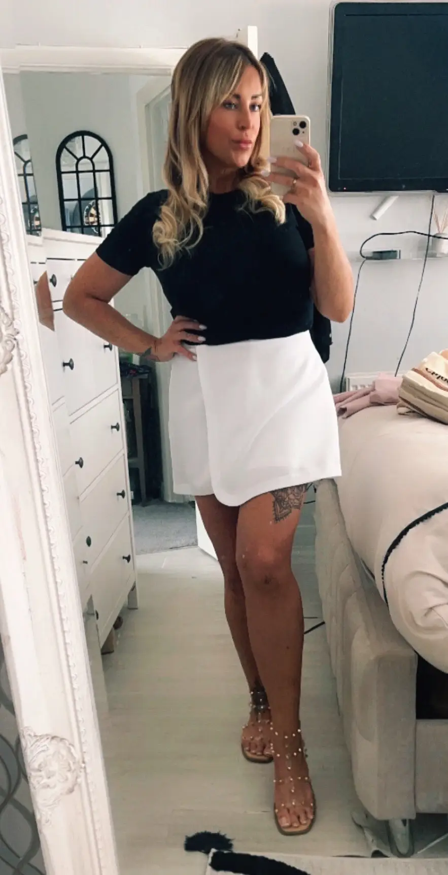 A week in #clothes #Casual #Summer #cool #Blonde #viral #tiktok #follow #bekind #obsessed #skirt #shorts #feet 