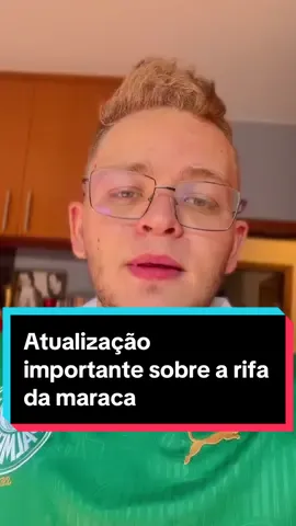 🚨 atualização importante sobre a rifa da maraca.