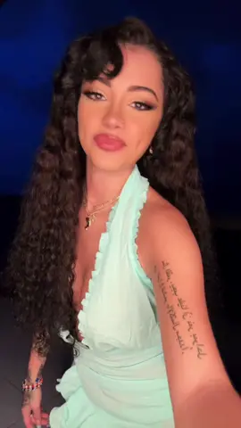 When he has long hair 