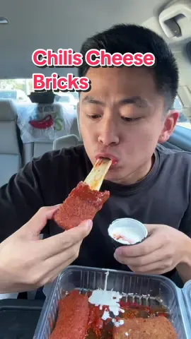 Trying EVERY Mozzarela Cheese stick from @Chili’s Grill & Bar 🌶️ #food #Foodie #mukbang #fypシ゚viral #chilis #mozzarella #chicken #tenders #chipotle #nashville #cheese #viral #fyp #fries #asmr #fastfood #tastetest #eating 