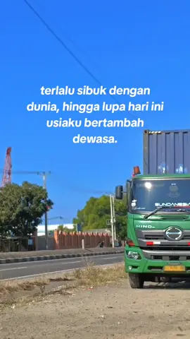 16-08-2024 happy birthday to myself 😇#fyp #truckstory #drivermudapunyacerita 