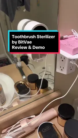 The @Bitvae Oral Care Toothbrush Sanitzer. #toothbrushsterilizer #sterilization #toothbrush #toothbrushing #bitvae #bitvaeoralcare #bitvaetoothsterilizer #tiktokshop #tiktokshopping #tiktokshopsale #tiktokshopbacktoschool #tiktokshopbacktoschoolsale #tiktokshopreview #tiktokshopmusthaves #tiktokshopfinds #uvsterilizer #germaphobe #cleantoothbrush #toothbrushcleaner 