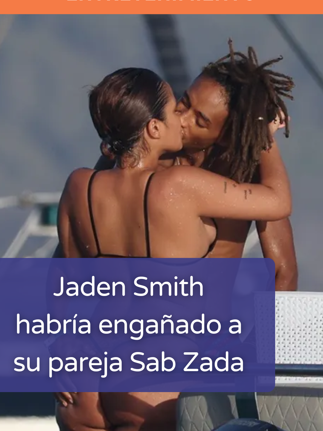 😳💔 Jaden Smith habría engañado a su pareja Sab Zada con amiga de Kali Uchis. #tdisruptiva #jadensmithedit #jadensmith #sabzada #kleopatre #fyp #parati #infidelidad #entretenimiento #chisme #farandula #willsmith #karatekid #kaliuchis #ibiza