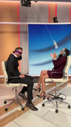 That last one felt personal 😭 @MsMarissaT #waterbottle #challenge #funny #news