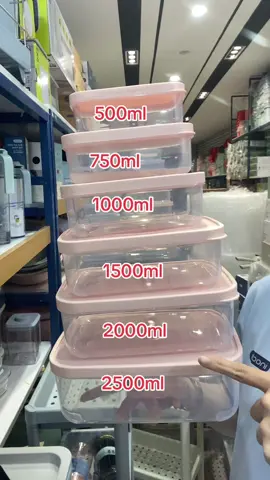 Hộp đựng thực phẩm để ngăn đông, ngăn mát đều được #K #inochi #ConSantanderConecto 