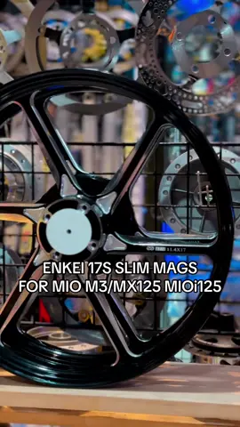 Enkei 17s Mags for MIO M3/MIOi125/MXi125 🖤 #fyp #enkei #mags #malaysian #motorsph #motorcycle #malaysianconcept #motorcycleph #foryou #foryoupage #xyz 