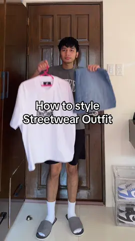 Acquaintance party outfit Idea? I got you  #menfashion #fashionoutfitideas #streetwear #oversizedshirt #jorts 