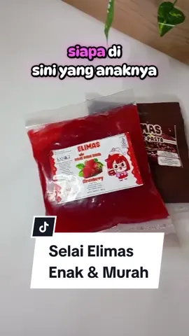 SELAI ELIMAS COKELAT STRAWBERRY 250GR #selaimurah #selaielimas #tiktokshopindonesia #fyp 