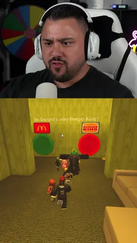 Lieber MCDOANLDS oder BURGER KING? #gaming #roblox #fyp #dennome