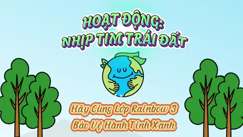 Hoạt động tạo hình: Nhịp Tim Trái Đất lớp 4-5 Tuổi 🌎❤️ Các bé vận dụng kết hợp kỹ năng tô màu, đan dây, dán để tạo ra được sản phẩm 🌈 #mamnon #earthday #xuhuong #giaoduc #trending 