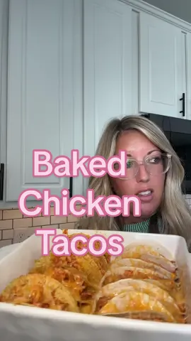 Tacos for dinner anyone? 🌮  #quickrecipes #EasyRecipes #familydinner #familymeals #tacos #chickentacos #bakedtacos #tacotuesday #taco #recipesforyou #recipetok 