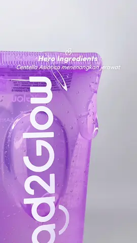 purple is my fav color!😙💜 #facewash #facecleanser #glad2glow #glad2glowskincare #skincareroutine #fyp #xyzbca 