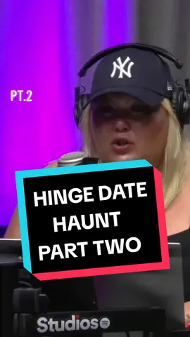 part two... Hinge Haunt #ghosthuns #podcastclips #hinge #scarystories #creepy 