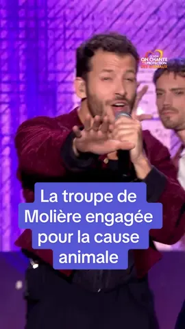 La comédie musicale Molière offre un spectacle en faveur de la cause animale !   « On chante pour la protection des animaux » ce samedi à 21:10 🐶🐱🐹 