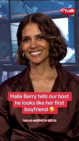 Halle Berry, the star of ‘The Union’ told our host that he looks just like her first boyfriend LaShawn Boyd. 🤯 #HalleBerry #LaShawnBoyd #TheUnion #Netflix #ExBoyfriend #Interview #Doppelgänger #Twin @Halle Berry @Tyrone Edwards 