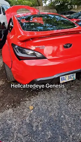 Hellcatredeye Genesis🐈‍⬛ #fyp #hellcatswap #hellcatredeye #genesis #genesiscoupe #mopar #moparornocar #moparcommunity #foryou #foryoupage #carcommunity #carculture 