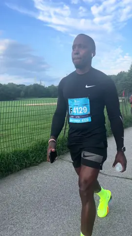 My husband is training for next year‘s marathon 2025 . This was a 10 mile run this time. Im so proud of him . #fypシ゚viral #fypage #Running #training #marathontraining #marathonrunner #centralpark #runner #tiktok 