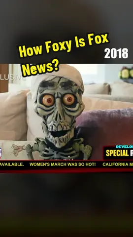 How Foxy Is Fox News?… Watch the entire video on YT! #JeffDunham #Comedy #Achmed #foryoupage 