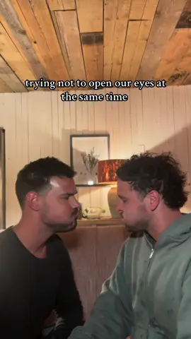 So who won??? #openeyetrend #openeyechallenge @Taylor Lautner @Dominic Shahbon @Johnny Rays 