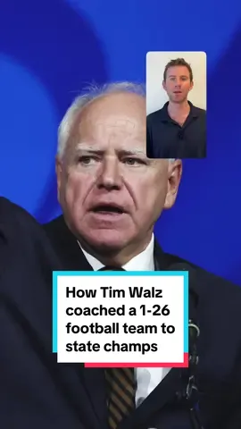 Some 25 years before he joined the Democratic presidential ticket, Tim Walz was the defensive coordinator for the Mankato West Scarlets, where his obsession with stopping the run helped them to a surprise state championship. Host/Reporter: Andrew Beaton Producer: @Jacob Ohara @Julia Munslow   📷: Getty Images, Associated Press, Dan Clement, Carmon Sutton  #sports #football #timwalz #walz #election #wsj 