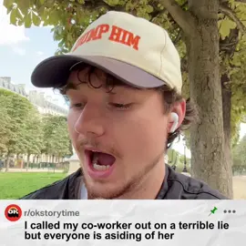I called my coworker out on a terrible lie... but everyone's siding with her! #reddit #redditstories #redditreadings #reddit_tiktok 