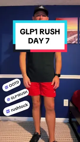 GLP1RUSH OOTD Day 7 #glp1rush #rushtock #davidyurman #applewatch #fabletics #onrunning #costa #doverbluffhatco 