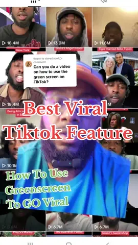 Replying to @davedabull_ How to use Greenscreen. best features on tiktok. content strategy #greenscreen #greenscreenvideo #LearnOnTikTok #creatorsearchinsights 