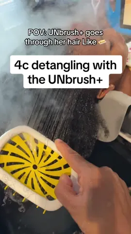 The UNbrush is my go to detangling hair brush. It goes through Shiloh’s 4b/c hair sooo good🔥no tears!  #unbrush #unbrushplus #unbrushreview #hairbrush #fhiheatunbrush #unbrushdetanglinghairbrush #detanglingbrush #detangling4chair 
