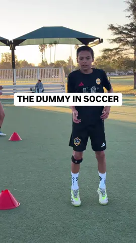 what is a dummy in soccer ??? #Soccer#soccertiktok#football#coaching 