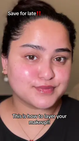 Order of layering makeup to achieve flawless base!! #makeupwithreshma #stepbystep #layeringmakeup #CapCut #makeup #makeuptutorial #glowyskin #flawless #skinprep #skincarewithreshma 