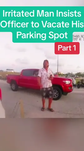 Irritated Man Insists Officer to Vacate His Parking Spot #cops #copsoftiktok #police #arrested #jail #lawenforcement #usa #viral #flypシ #fly #foryou #lawsuit #unlawful #isa 