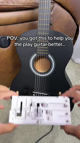 Always needed something to help play guitar better #guitar #guitarist #guitartoks #guitartok #fypage 
