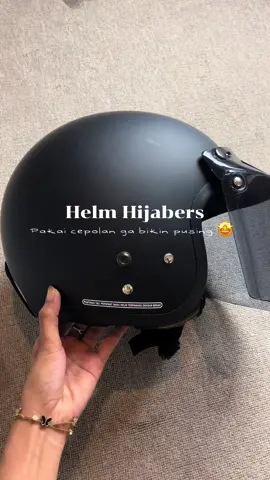 Anti pusing anti badai 🤩👌  #helmbogo #helmhijab #helm 
